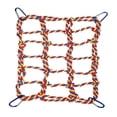 thumbnail image 4 of Hamaca Colgante para Mascotas, Red de Cuerda para Pájaros, Decoración de Hábitat, Escalera para Pájaros, Puente de Cuerda, Red de Cuerda para Escalar Vistoso, 4 of 8
