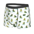 thumbnail image 2 of Kll Cute Avocado Yoga Men'S Cotton Boxer Briefs Underwear-Small, 2 of 9