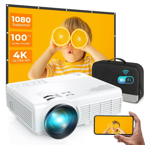 WiFi Mini Projector, VANKYO Leisure 3 Pro Portable Video Projector