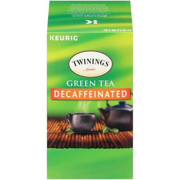 Twinings Pure Green Decaffeinated Tea KCup® Pods for Keurig, 24 Count