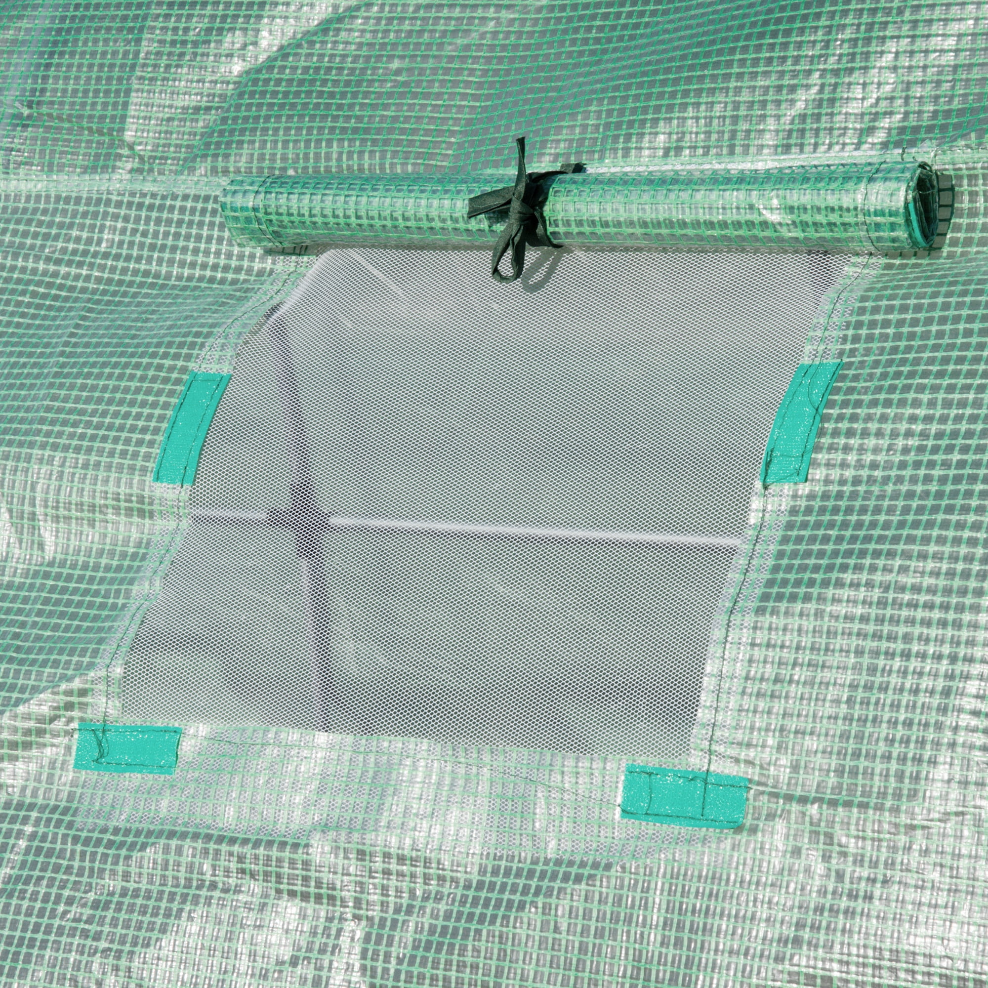 Outsunny 19.7' x 9.8' x 6.6' Greenhouse Cover Replacement, Green