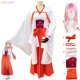 thumbnail image 3 of Esa vez me reencarné como Slime Anime Shuna disfraz de Cosplay para mujer, Kimono, uniforme, pelucas Shuna, sombreros para niña, Halloween, 3 of 5