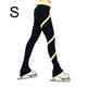 thumbnail image 2 of Naiovety Pantalones de patinaje sobre hielo de lana, mallas personalizadas, pantalones de patinaje, mallas de entrenamiento de equipo Uniforme atlético Amarillo/S, 2 of 5