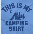 thumbnail image 2 of My Camping Shirt Outdoor Nature Cute Plus Size Crewneck Graphic Tee Shirt Brisco Brands 3X, 2 of 5