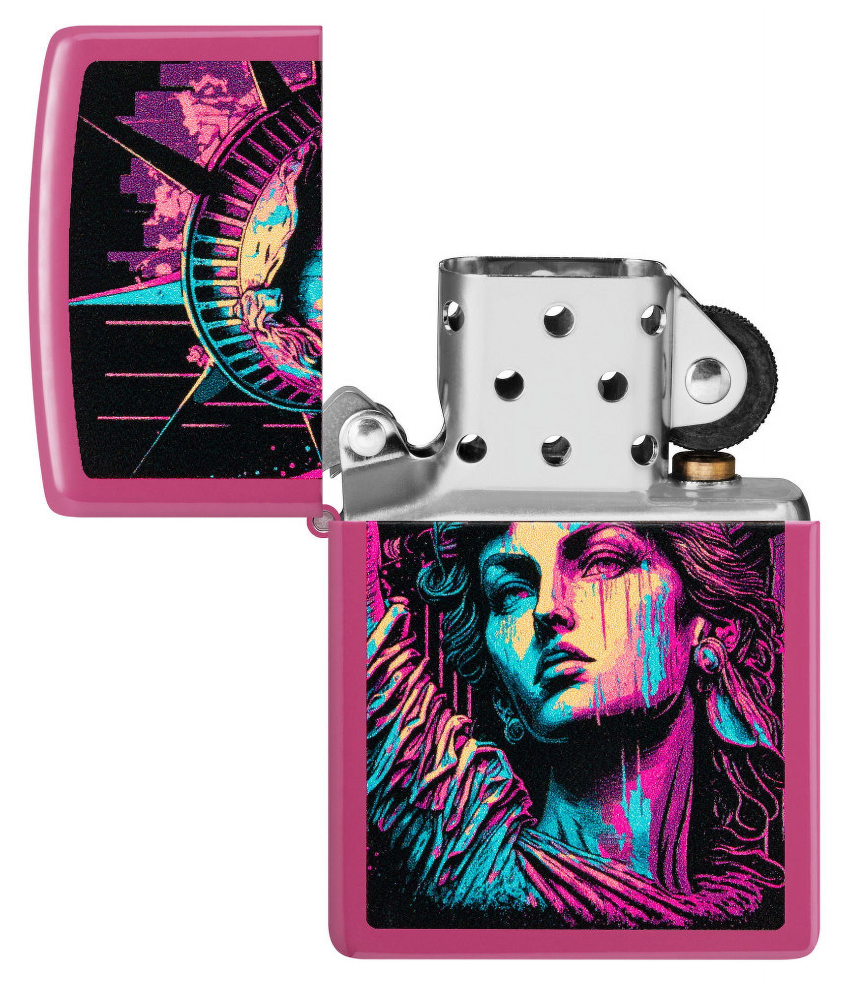 Zippo 48916 American Lady Design Refillable and Windproof Lighter