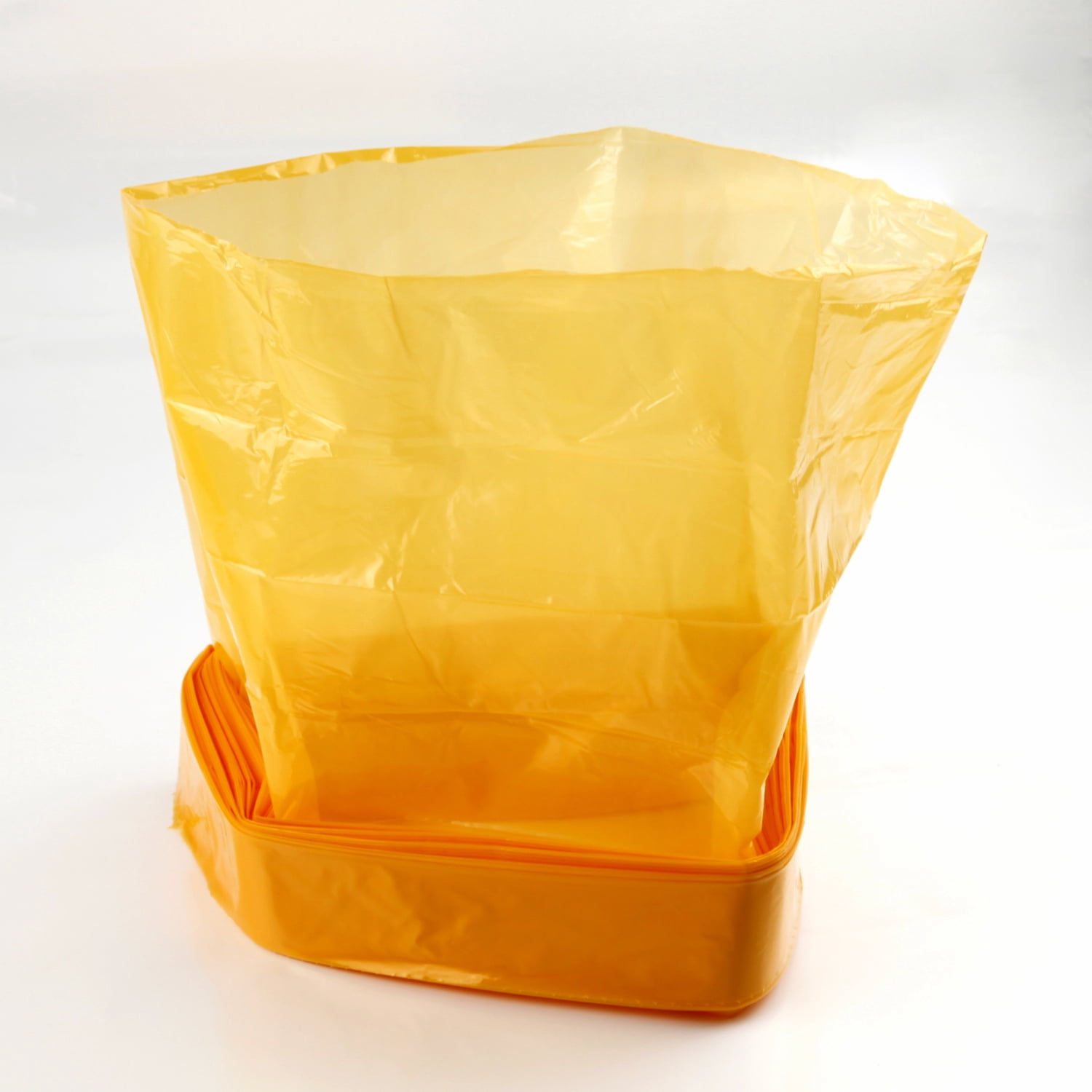 20 Pack Cat Litter Refill Bags Litter Refills Generic Compatible with Litter Genie XL/Plus/Standard/Pet Pail and Jumbo Refills (Orange)