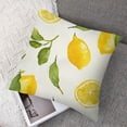 thumbnail image 7 of Lemon Pillow Cover Summer Farmhouse Watercolor Cushion Cover Yellow Home Warm Home Love Decoration Pillow Cover Home Office Sofa Lemon Cover 1 set of 2, various sizes, 7 of 7