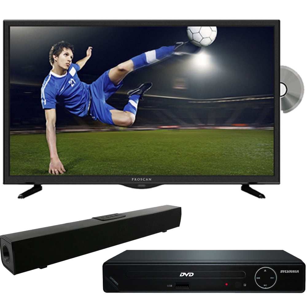 Proscan PLDV321300 32Inch 720p 60Hz LED TVDVD Combo with HDMI 1080p