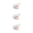 thumbnail image 1 of facefd 1/2/3/5 TureClos Storage Box Sucking Container Leaf-shaped Draining Organizer for Kitchen Bathroom light pink 3PCS, 1 of 6