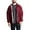 Burgundy, variant on Men's Waterproof Windbreaker Jacket VOS - Pink - Small