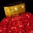 thumbnail image 6 of Northlight LED Lighted Twinkling Tinsel Ball Ornament Outdoor Commercial Christmas Decoration - 36", 6 of 7