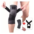thumbnail image 3 of 1 Par Rodilleras Elásticas Deportivas Compresion Para Gym, 3 of 8