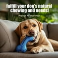 thumbnail image 6 of Dog Toys for Aggressive Chewers, Chew Toys for Medium Large Dogs, Durable Natural Rubber Toys with Bacon Flavor, Indestructible Dog Toy,Blue, 6 of 11