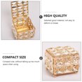 thumbnail image 3 of 1pc Desktop Jewelry Box Plaza Joyería Organizador Joyería Contenedor de almacenamiento, 3 of 5