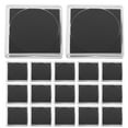 thumbnail image 1 of MOVTOTOP 20PCS Small Square Coin Organizer Case With Adjustable Inner Pads Coin Storage Box For Coin Collection Display Protection Home Travel, 1 of 7