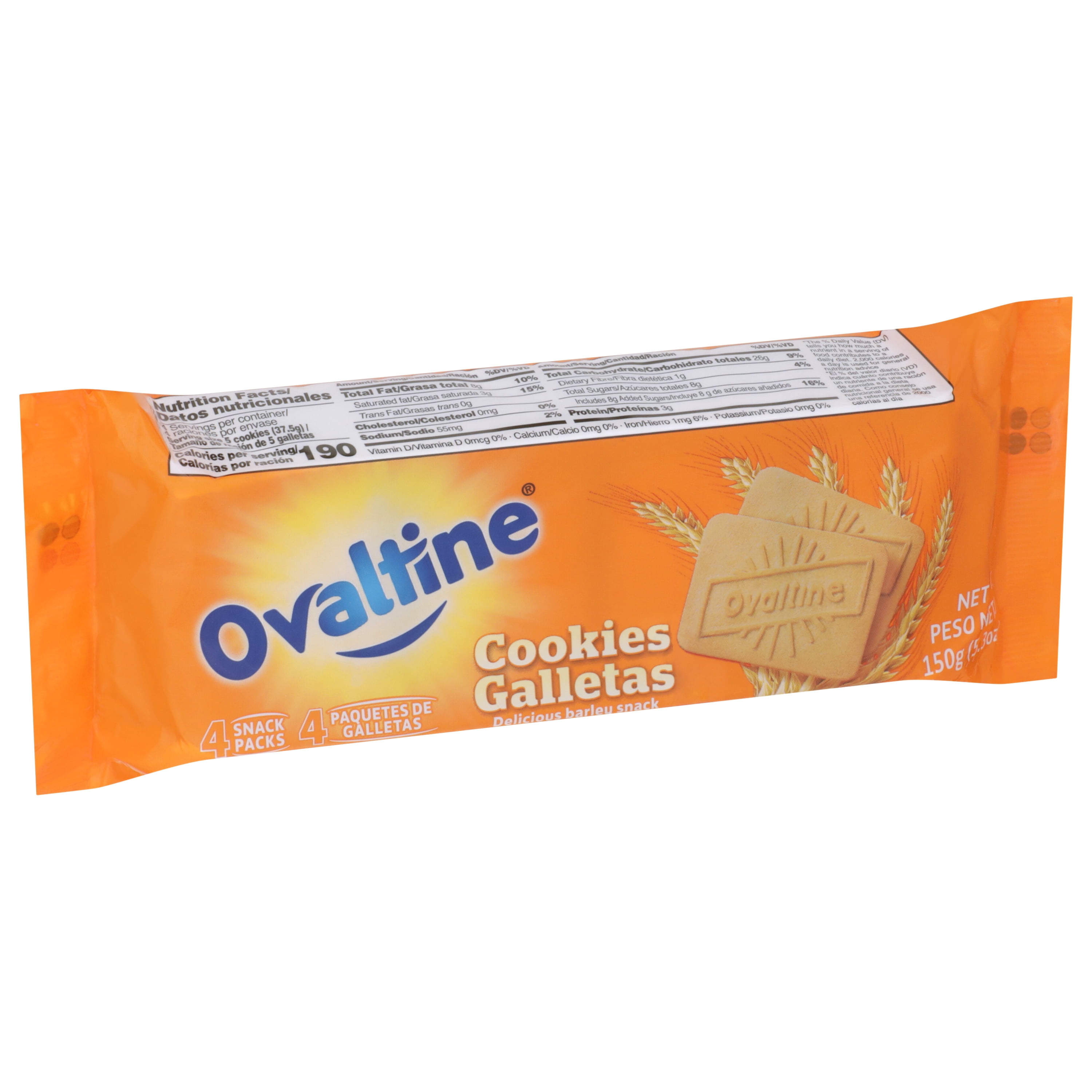 (12 pack) Ovaltine Cookies, 5.3 oz Bag