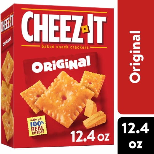 チーズです₊⁎⁺˳✧༚ Cheese Krunchies Real Cheese Biscuits, 3.98 oz- Excelsior