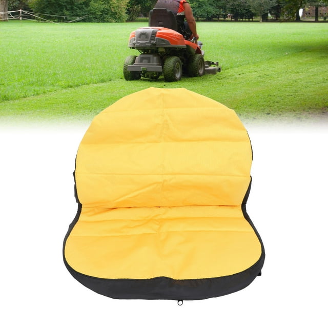 Premium Protective Mower Cover, Soft Padding, Anti Slip, Easy to Clean, Fits Most Lawn Mowers Tractors, Polyester, Sunlight Rain , Hygienic, Stable Fixed, Medium