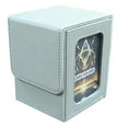 thumbnail image 1 of Caja De ExhibicióN De Tarjetas, Caja De Tarjetas Adecuada Para 100 Tarjetas De Doble , Caja De Almacenamiento De Tarjetas PortáTil De Gran Capacidad, F, 1 of 5