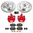 thumbnail image 2 of PowerStop Rear Z23 Evolution Sport Brake Pad and Rotor Kit with Red Powder Coated Calipers Fits: VOLKSWAGEN Select Models KC7053, 2 of 3