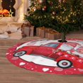 thumbnail image 6 of Gnome Hearts Christmas Tree Skirt 36" for Xmas Halloween New Year Holiday Party Home Tree Mat Decor Ornaments Decoration, 6 of 6