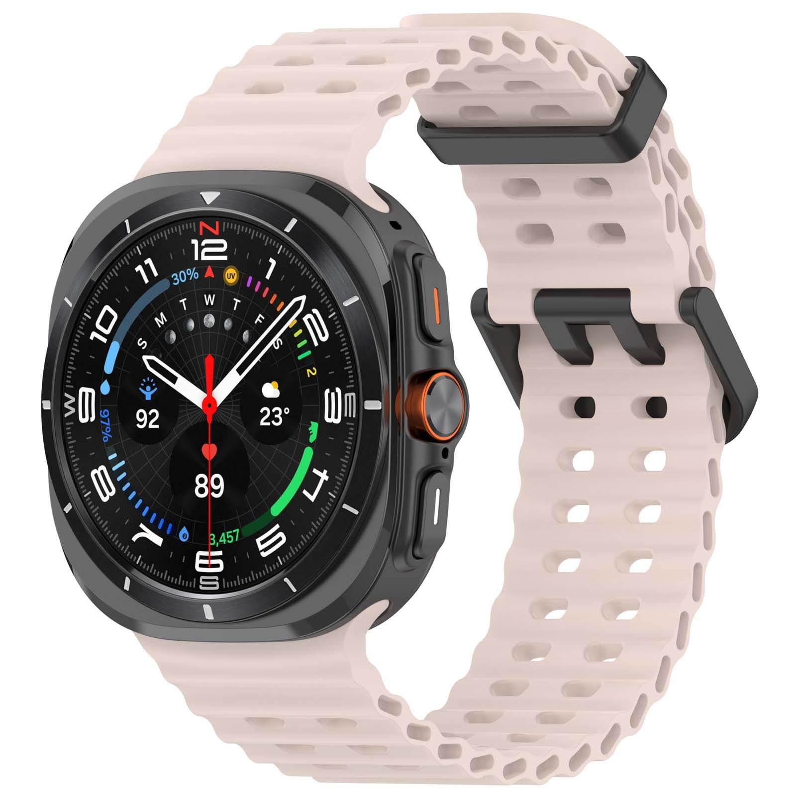 For Samsung Galaxy watch Ultra Silicone 30 mm Soft Comfortable Band Premium Silicone Sports Sweat Proof