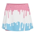 thumbnail image 3 of KHONTS Girls Skorts Tennis Skirt Athletic Skort Golf Skirt Shorts with Pockets Dancing Running Wear,Size 5-16 Years Pink1 130, 3 of 5