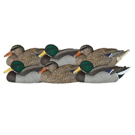 Dakota Decoy X-Treme Mallard Rester Duck Decoys with Flocked Heads
