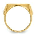 thumbnail image 2 of 14K Yellow Gold 0.01AE Polished Coin Ring Size 10, 2 of 7