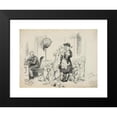 thumbnail image 2 of William Allen Rogers 14x12 Black Modern Framed Museum Art Print Titled - Father Knick-Will This Do (1900), 2 of 5
