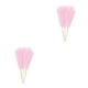 thumbnail image 4 of Billuyoard 3 unids/set y duradero Pampas Reed para decoración Bohemia de larga duración flor Artificial rosa claro Rosa claro 2Conjunto, 4 of 6