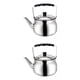 thumbnail image 1 of Hervidor de agua de acero inoxidable,Hervidor de agua de acero inoxidable Tetera Cafetera,Viaje Picnic Vajilla Tetera Jarra de agua, eléctrica a gas Utensilios de cocina Ligeros,Olla de, 1 of 7