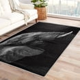 thumbnail image 1 of Elephant Rug & Home Decor - Black and Grey Rugs for Entryway, Front Door Mat Indoor Entrance, Washable Rugs, 2x3 Rug, Non Slip Soft Small Area Rug, African Animal Carpet & Room Decorations Y-&153, 1 of 7