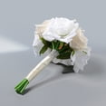 thumbnail image 5 of AFQH For Champagne colored bouquets, wrist flowers, boutonnieres for weddings, 5 of 11
