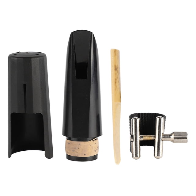 Clarinet Reed, Lightweight Easy Clean ABS Metal Cork Clarinet Mouthpiece Kit for Clarinet Performance