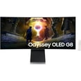 thumbnail image 1 of Samsung 34-Inch Curved OLED Odyssey G8 Gaming Monitor Ultra WQHD G Sync 175 Hz Refresh Rate (LS34DG850SNXZA) - Open Box, 1 of 4