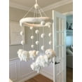 thumbnail image 2 of Wool Sheep Lamb Nursery Mobile for Baby's Room Crib Decoration, 2 of 4