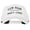 White, variant on Gym Hair Don't Care Embroidered Solid Cotton Pro Cap - Black OSFM