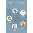 thumbnail image 5 of Rizador de pestañas eléctrico negro - Recargable negro - Rímel de larga duración para pestañas naturales - Rímel calentado a mano, 5 of 5