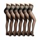 thumbnail image 1 of Chenchen Women's Sheer Tights - 20D Control Top Pantyhose with Reinforced Toes Silk Reflections Pantyhose Stockings High Waist, 1 of 1