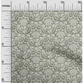 thumbnail image 1 of oneOone Polyester Lycra Olive Green Fabric Floral Mandala Sewing Fabric By The Yard Printed Diy Clothing Sewing Supplies 56 Inch Wide, 1 of 4
