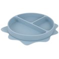 thumbnail image 3 of MasteelfCA Assiette Bébé en Silicone Assiette Divisée Bol Antidérapant en Forme de Soleil Plat Alimentaire, 3 of 7