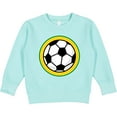 thumbnail image 2 of Inktastic Soccer Ball Sports Toddler Sweatshirt, 2 of 4