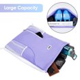 thumbnail image 3 of WANDF Drawstring Backpack with Mesh Pockets,Drawstring Bag for Women,Waterproof Sports Gym Bag ,Large Athletic Sackpack for Beach,Swimming, Cycling(Purple), 3 of 9