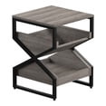 thumbnail image 4 of Norris Storage Wood Vintage Gray Oak End Table, 4 of 6