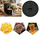 thumbnail image 5 of Fiudx Tapetes Reutilizables para Freidora, Revestimiento Antiadherente para Freidora de Aire, Aptos para Horno, Fáciles de Limpiar, Distribuyen El Calor, Versátiles para Freír, Cocinar Al Vapor y Hor, 5 of 7