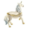 thumbnail image 3 of Bejewel Pewter Multi Color Finish SUNNY Enchanted Unicorn Trinket Box, 3 of 7