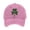 Hot Pink, variant on St. Patrick Hat St. Patrick Caps St. Patrick Merch St. Patrick Stuff Clover Hat Unisex St. Patrick's Day Shamrock Graphic Vintage Hat Casual Baseball Cap, Black