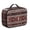Football Stripe Brown, variant on Football Field Green Pattern Insulated Lunch Bag Teens,Bento School Lunch Bag for Teens for Work,Picnic or Travel 10.6x7.7x4.3 Inches,12 Can Capacity