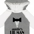 thumbnail image 4 of Inktastic Auntie's Lil Man Boys Long Sleeve Baby Bodysuit, 4 of 5